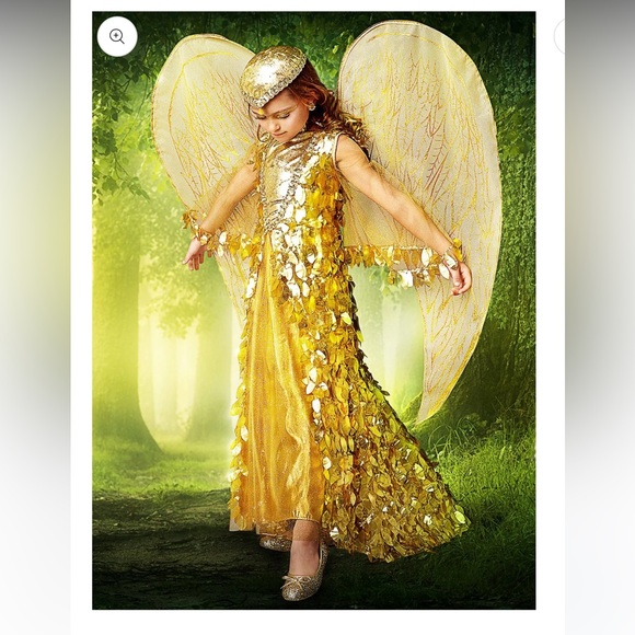 Chasing Fireflies Golden Phoenix Costume - Picture 3 of 4